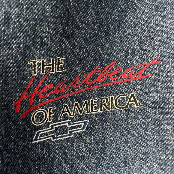 “Dale Earnhardt” Chevrolet Denim Button Up Jacket - Picture 4 of 8